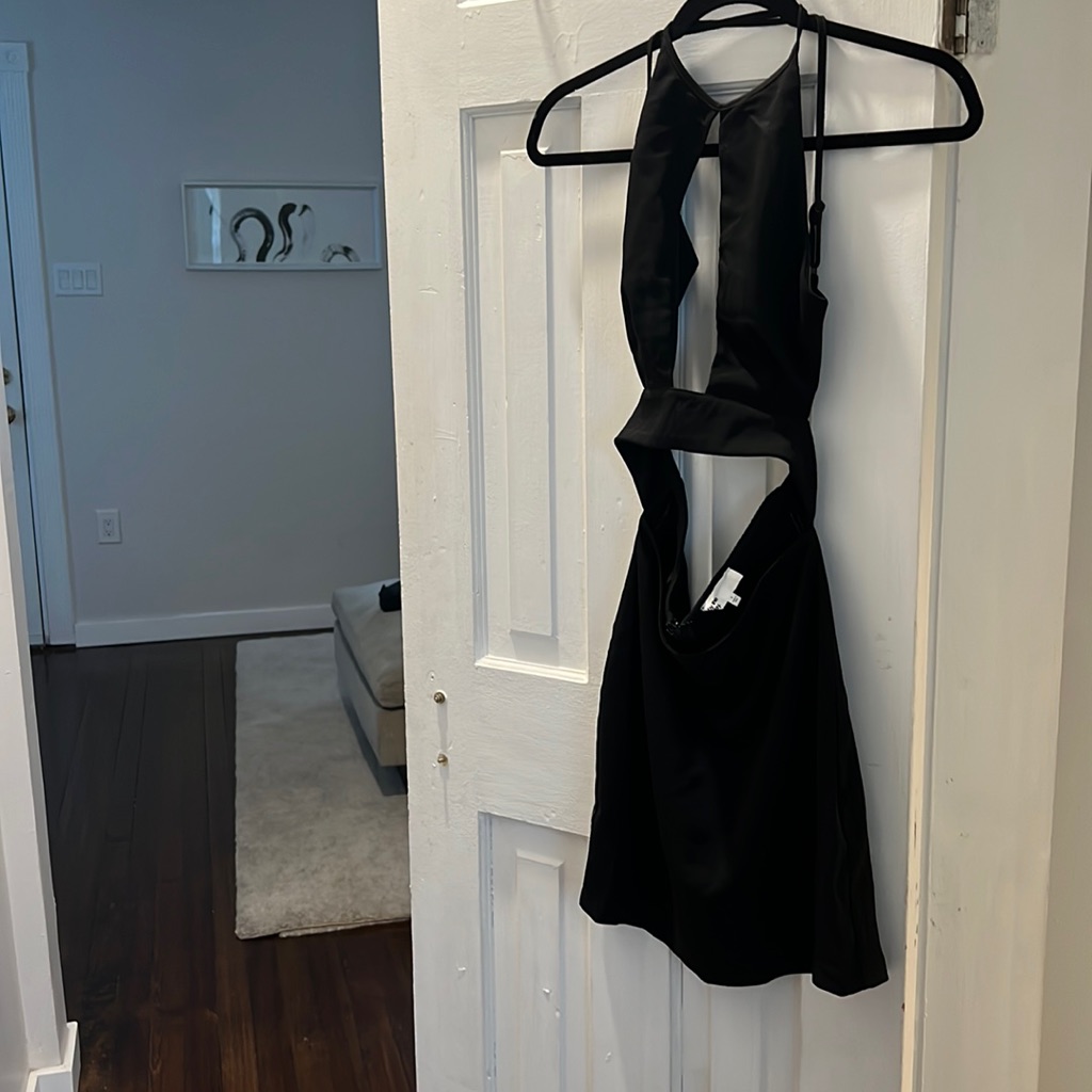 Revolve Brand “By The Way” Black Cut Out Dress Size Small